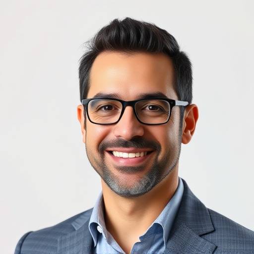 Foto de Dr. Rafael Carvalho, especialista em oratória e apresentaäões em püblico.